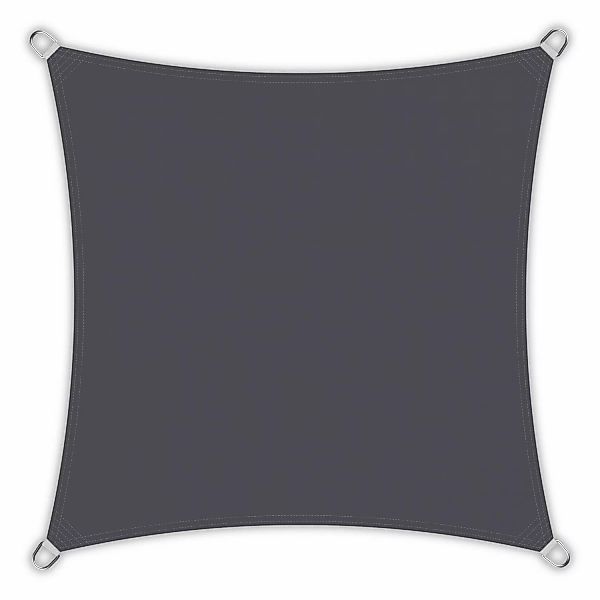 Toldoro Sonnensegel Quadrat 3,6x3,6m UPF50+ PES Regendicht UV-Schutz Sonnen günstig online kaufen