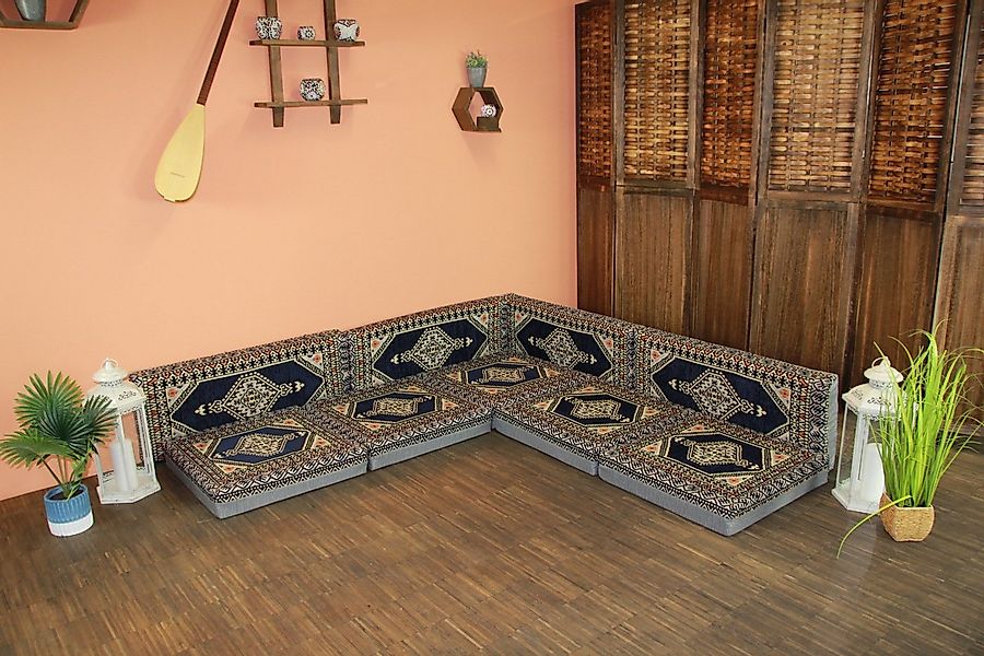 CaddeBuy Sofa Terrassen-Palettensofa, Bodensitzkissen, Orientalisches Sofa, günstig online kaufen