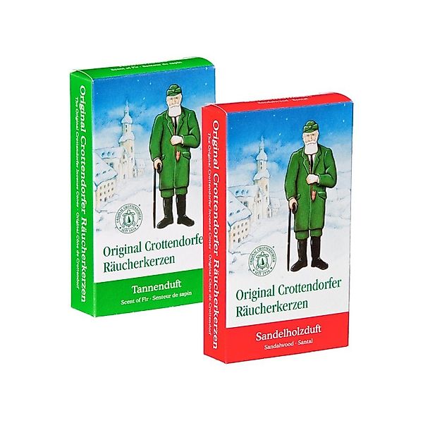 Crottendorfer Duftkerze Set1, Räucherkerzen 2er Set, günstig online kaufen