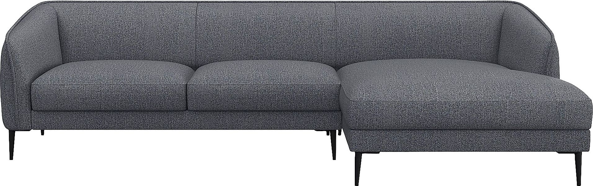 FLEXLUX Ecksofa »Belle Designsofa, L-Form, B/T 288/149 cm«, Skandinavisches günstig online kaufen