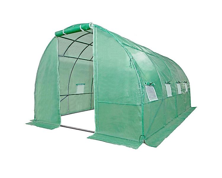 BRAST Foliengewächshaus mit Stahlfundament, 4 Größen, Erdanker, BxTxH: 300 günstig online kaufen