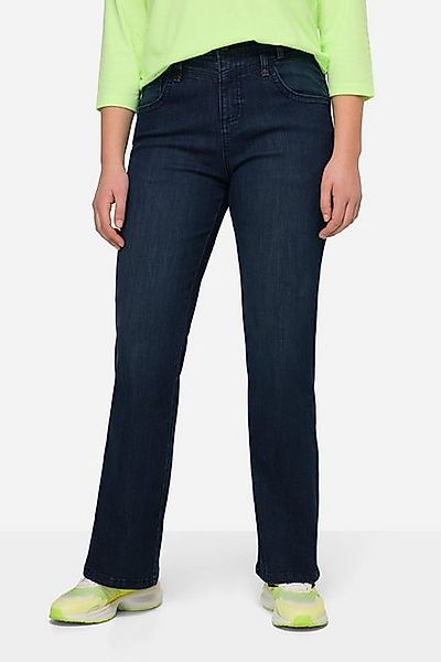 Laurasøn 5-Pocket-Jeans Jeans Straight Denim wide Leg günstig online kaufen