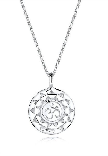 Elli Kette mit Anhänger Yoga Mantra Om Symbol Talisman 925 Silber günstig online kaufen