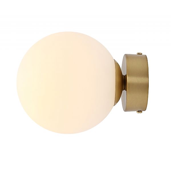 Wandlampe BALL BRASS S 1076C40_S günstig online kaufen