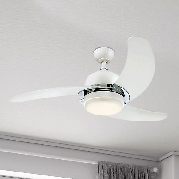 WESTINGHOUSE Deckenventilator Simone Weiß 122 cm mit LED Beleuchtung und Zu günstig online kaufen