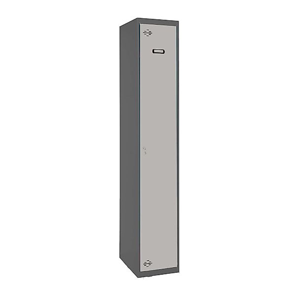 PROREGAL Spind AMEGO HxBxT 180 x 30 x 50 cm 1 Abteil Grundmodul Anthrazit-G günstig online kaufen