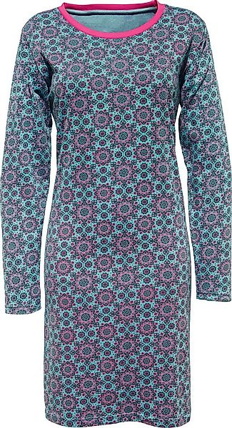 REDBEST Nachthemd Damen-Nachthemd Single-Jersey gemustert günstig online kaufen