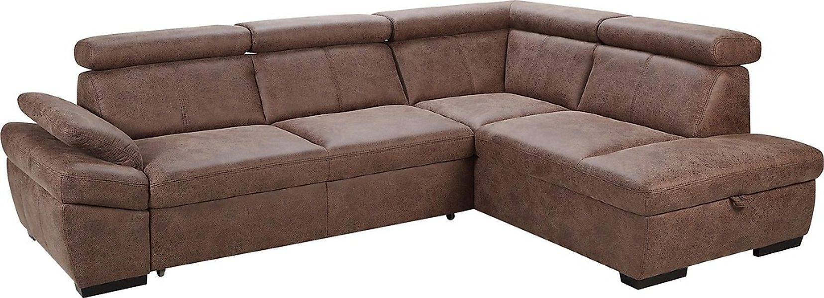 exxpo - sofa fashion Ecksofa »Salerno, klassisch modernes Funktionssofa, ho günstig online kaufen