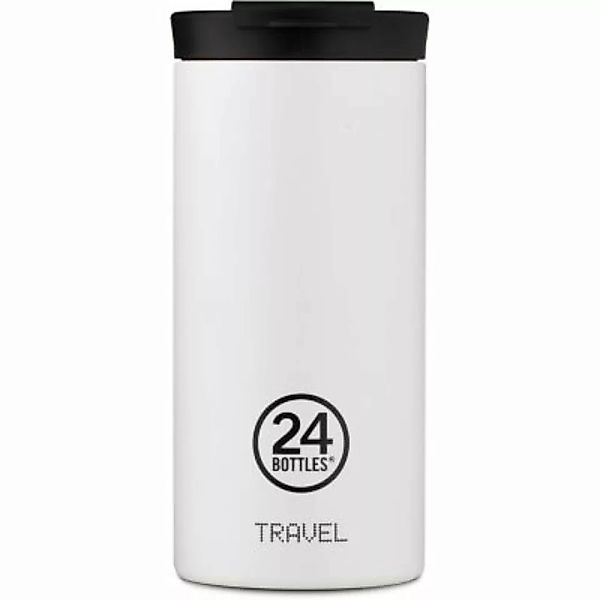 24Bottles Basic Travel Trinkbecher 600 ml Trinkflaschen weiß günstig online kaufen