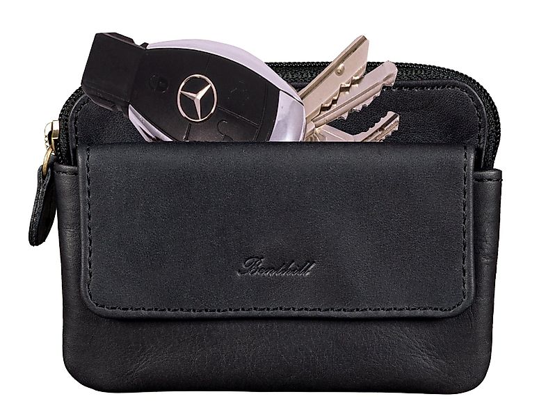 Benthill Schlüsseltasche Echt-Leder Schlüsseletui mit Kartenfach günstig online kaufen