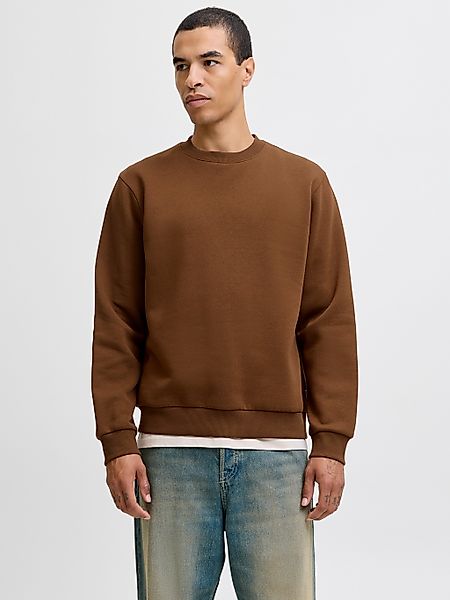 Jack & Jones Sweatshirt "JJEBRADLEY mit Rippbündchen für Alltag und Freizei günstig online kaufen