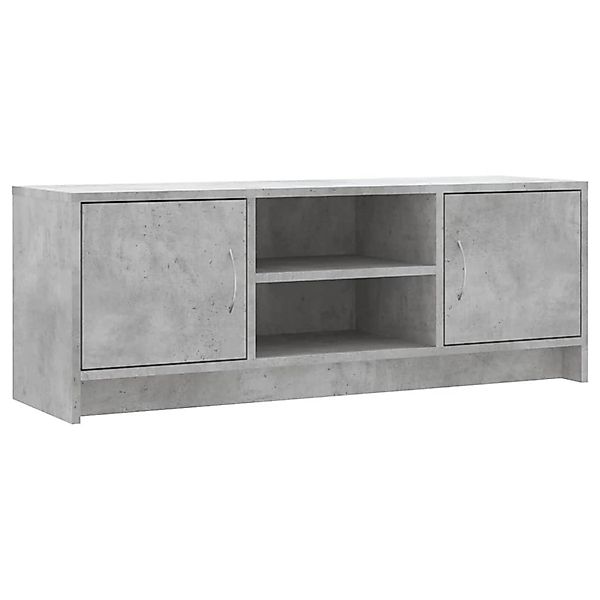 vidaXL TV-Schrank Betongrau 102x30x37,5 cm Holzwerkstoff günstig online kaufen