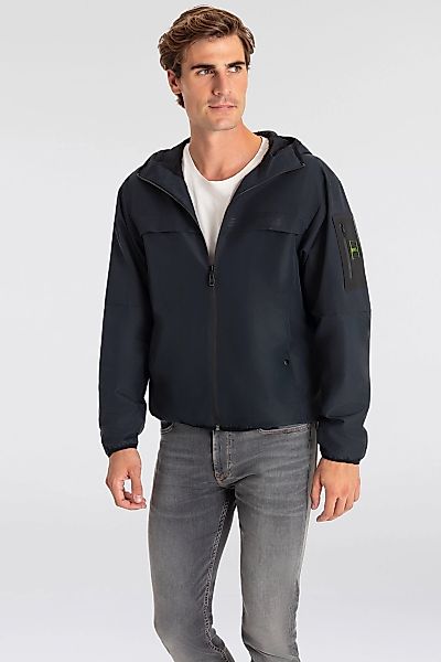 BOSS GREEN Windbreaker "J Farrier" mitKapuze mit Markenlabel günstig online kaufen