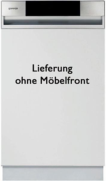 GORENJE teilintegrierbarer Geschirrspüler Geschirrspüler "GI520E15X" 9 Maßg günstig online kaufen