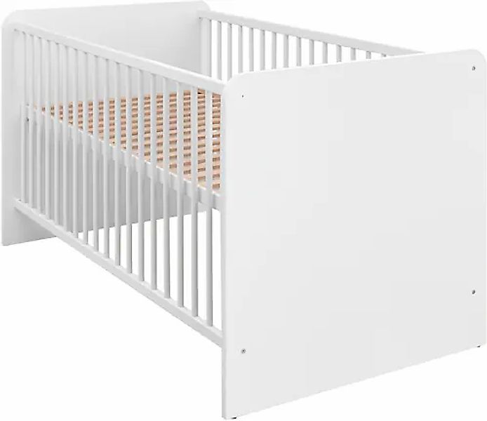 Begabino Bettgestell "Paula Babybett", weiß 70x140 cm, Babybett inklusive L günstig online kaufen