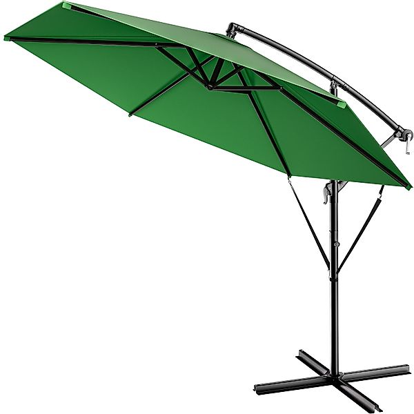 Ampelschirm Grün Alu Ø300cm UV-Schutz 50+ günstig online kaufen