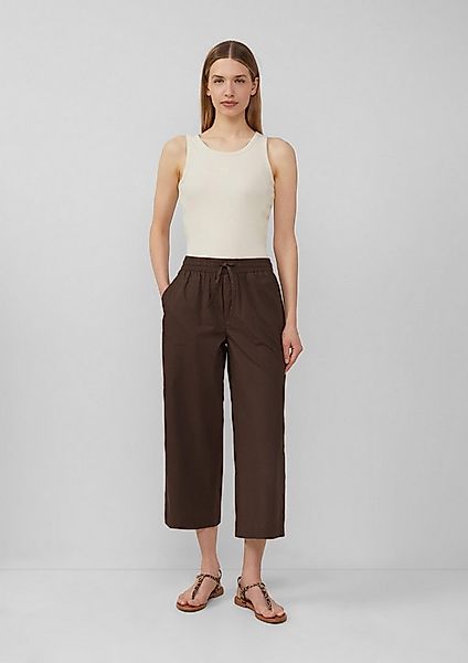 s.Oliver Culotte Hose Leichte Culotte aus Baumwollmix im Relaxed Fit günstig online kaufen