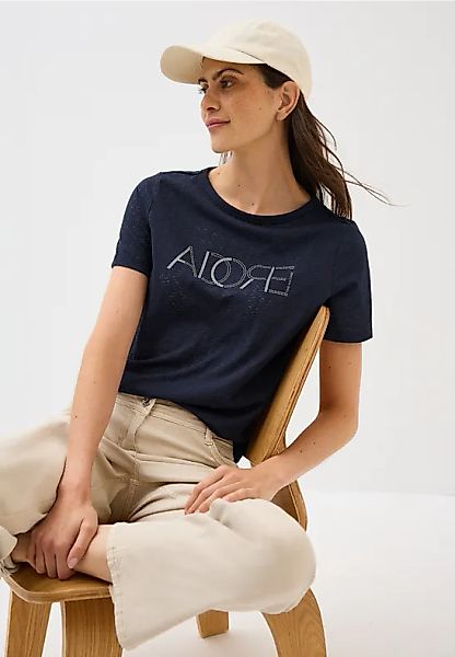 Ausbrenner-Shirt mit Wording günstig online kaufen
