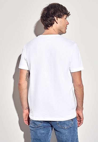 STREET ONE MEN T-Shirt mit Rundhalsausschnitt günstig online kaufen