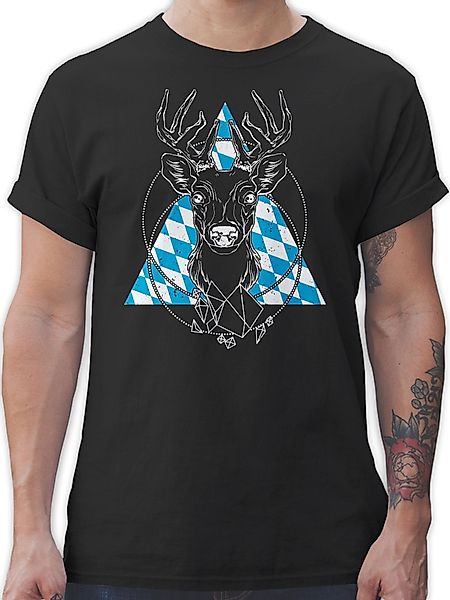 Shirtracer T-Shirt Bayrischer Hirsch - weiß günstig online kaufen