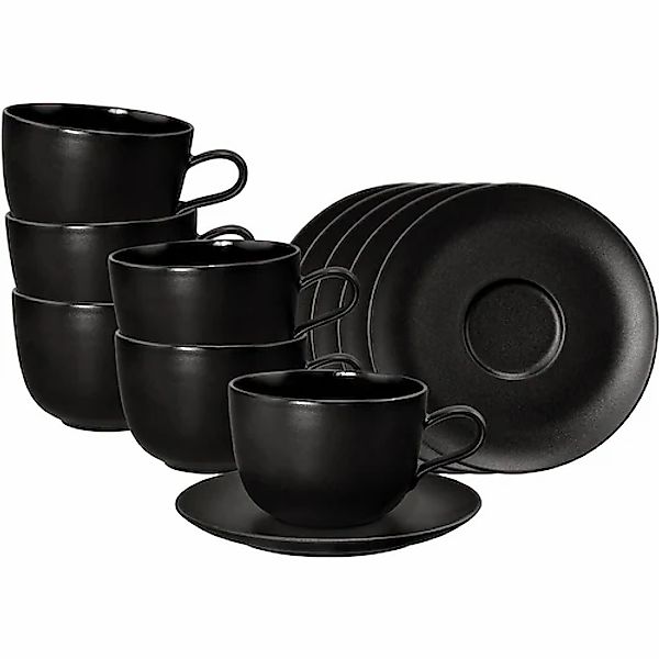 Seltmann Weiden Tasse »Milchkaffeetassen mit Untertassen Liberty Velvet Bla günstig online kaufen