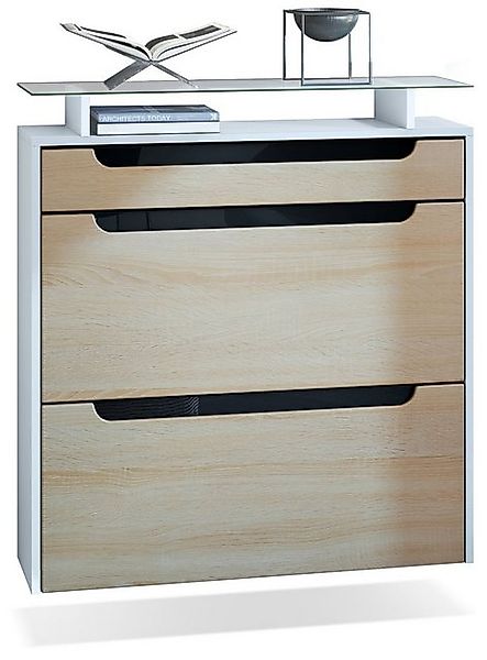 Vladon Schuhschrank Annie (Schuhkipper für 16 günstig online kaufen