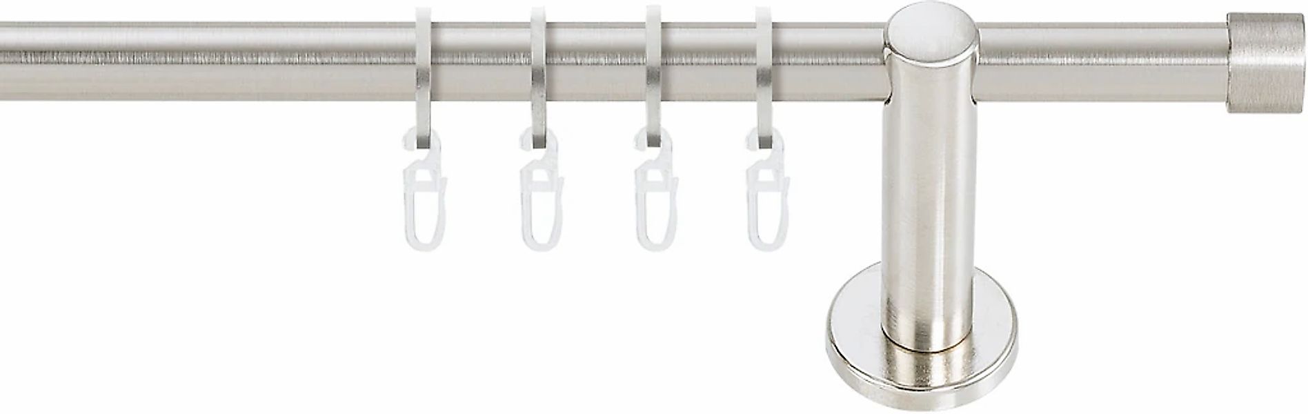 GARESA Gardinenstange "WILLI" Ø 16 mm 1 läufig-läufig Fixmaß günstig online kaufen