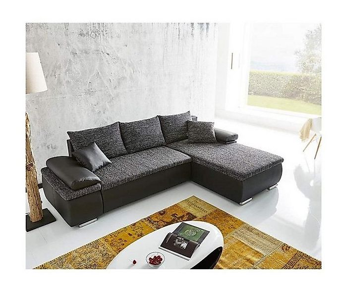 Xlmoebel Ecksofa L-förmiges Ecksofa mit Schlaffunktion und modernem Design günstig online kaufen