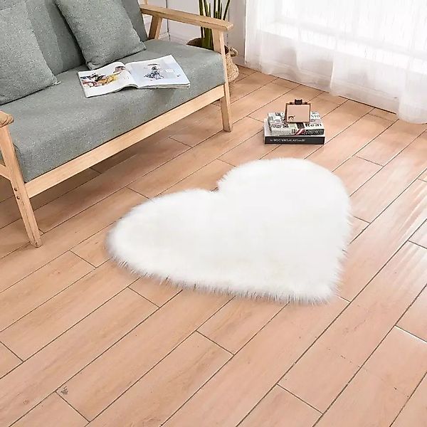 VewoTex Teppich Herzteppich » Flauschiger Teppich günstig online kaufen