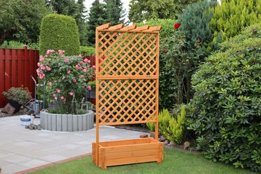 promadino Spalier Pergola mit Pflanzkasten, BxTxH: 102x65x200 cm günstig online kaufen