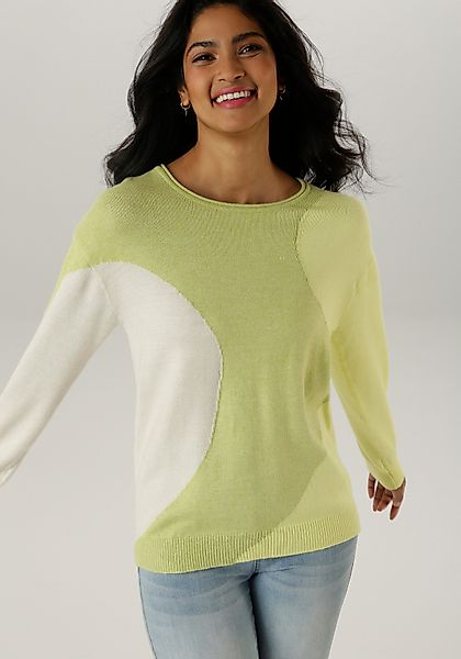 Aniston SELECTED Strickpullover mit Rollkante am günstig online kaufen