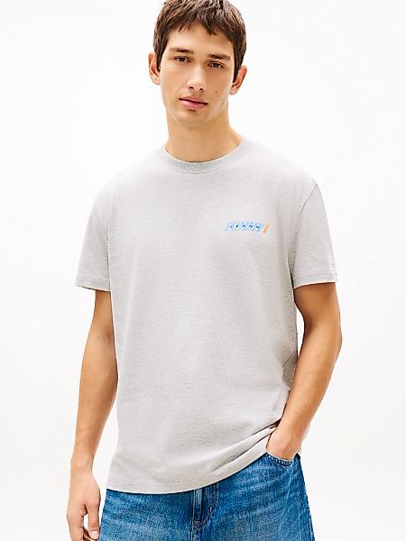 Tommy Jeans T-Shirt "REGULAR VINTAGE LA BACK" Regular fit mit Markenprint günstig online kaufen