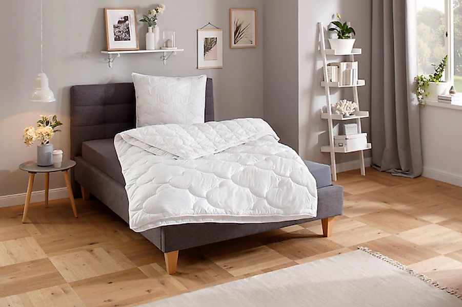 my home Microfaserbettdecke »Mondschein, Bettdecke 135x200 cm, 155x220 cm, günstig online kaufen