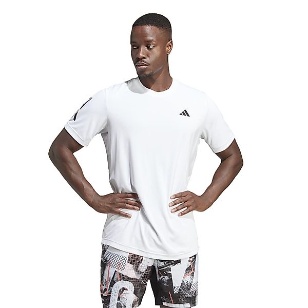 adidas Performance T-Shirt Club 3-Streifen weiss günstig online kaufen