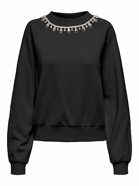 ONLY Sweatshirt "ONLJETT L/S O-NECK EMB. BOX SWT" günstig online kaufen