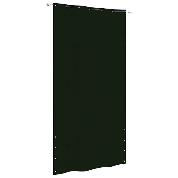 vidaXL Balkonsichtschutz Balkon-Sichtschutz Dunkelgrün 140x240 cm günstig online kaufen