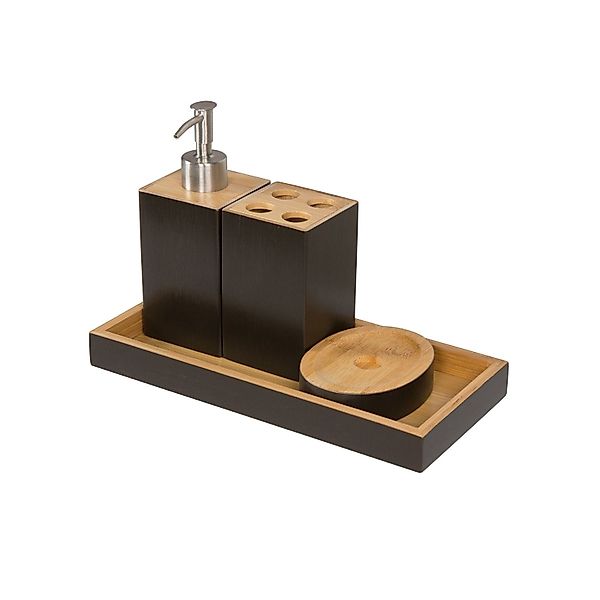 HTI-Line Seifenspender Badserie 4-teilig, (Set, 4-tlg., günstig online kaufen
