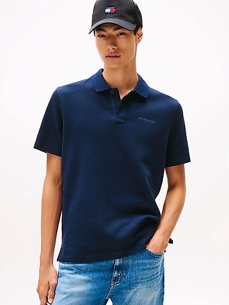 Tommy Jeans Poloshirt "TJM WAFFLE SCRIPT", regular fit, mit Struktur, Polok günstig online kaufen
