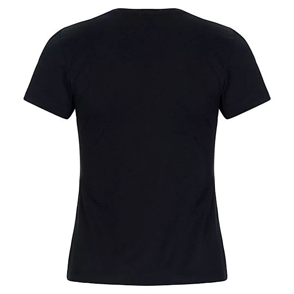 Manta Ray Damen V-neck T-shirt Schwarz günstig online kaufen