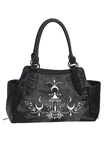 Banned Handtasche Chadelier, Gothic Laternen Print günstig online kaufen
