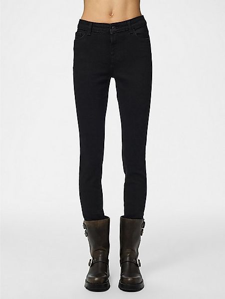 pieces Skinny-fit-Jeans PCDANA MW SKINNY JEANS BL102 NOOS BC günstig online kaufen