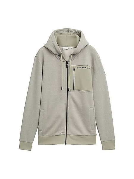TOM TAILOR Kapuzenpullover Sweatjacke mit Brusttasche günstig online kaufen