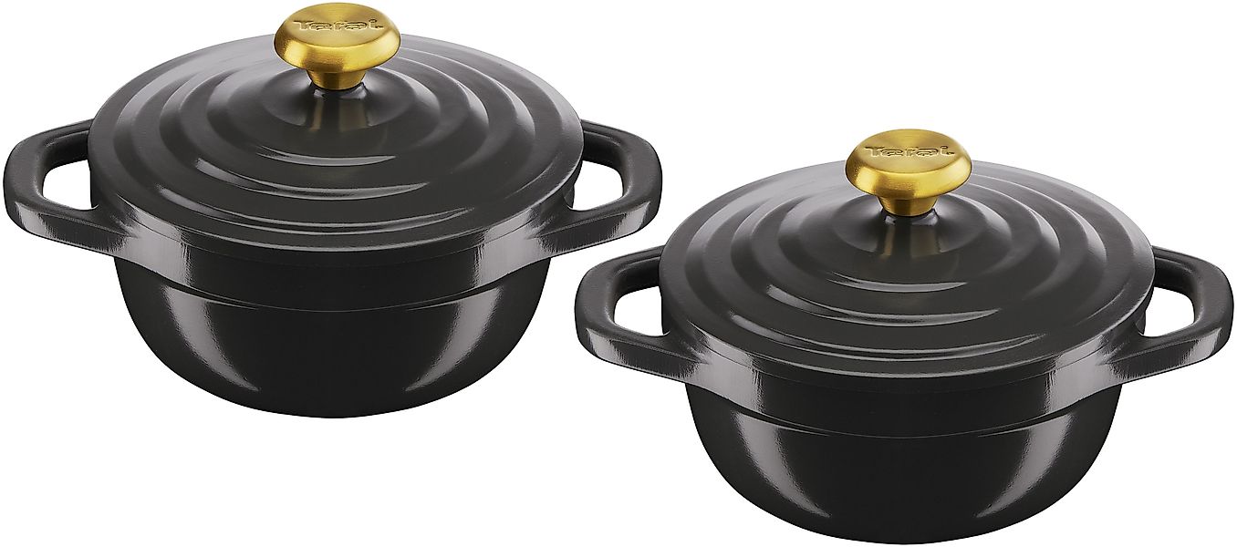 Tefal Topf-Set »Air« Aluminiumguss Set, 4 Stk. tlg. 2-tlg., 11 cm, Keramikv günstig online kaufen