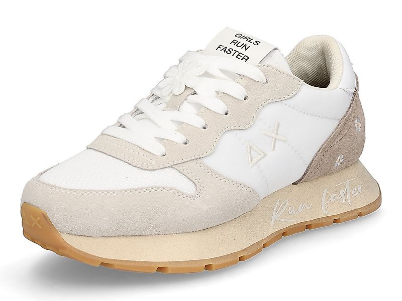 SUN 68 Sun68 Damen Sneaker Ally Vintage weiß taupe Sneaker günstig online kaufen