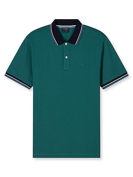 OLYMP Poloshirt Casual farbliche Kontrast-Details günstig online kaufen