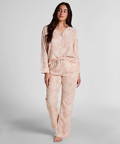 Hunkemöller Pyjama "Flower Linen Hose" günstig online kaufen