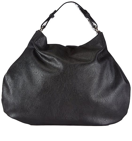 MORE&MORE Handtasche Damen Henkeltasche Kunstleder Schwarz günstig online kaufen