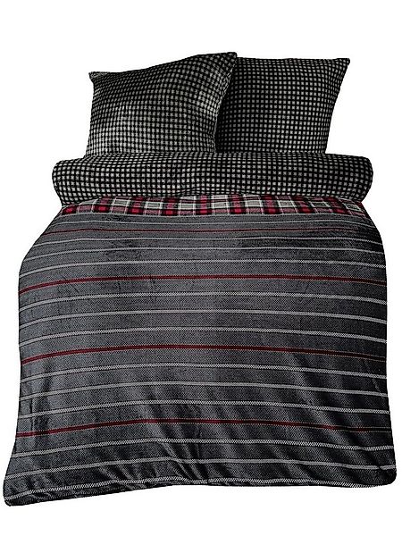 Leonado Vicenti Bettwäsche Winter Teddy Plüsch, Fleece, 2 teilig, Flauschig günstig online kaufen