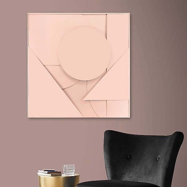 Art for the home Bild mit Rahmen "Abstract 3D" 1 Stk. tlg. Wanddeko Ornamen günstig online kaufen