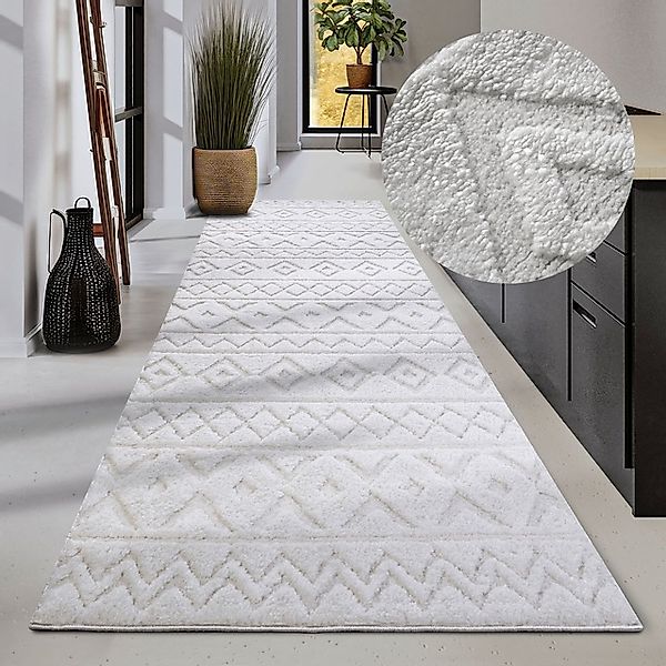 ELLE DECORATION Designteppich »Itinerance«, rechteckig, 18 mm Höhe, Hochflo günstig online kaufen